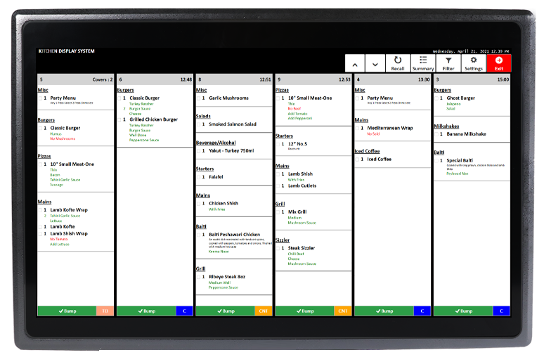 Kitchen Display Systems