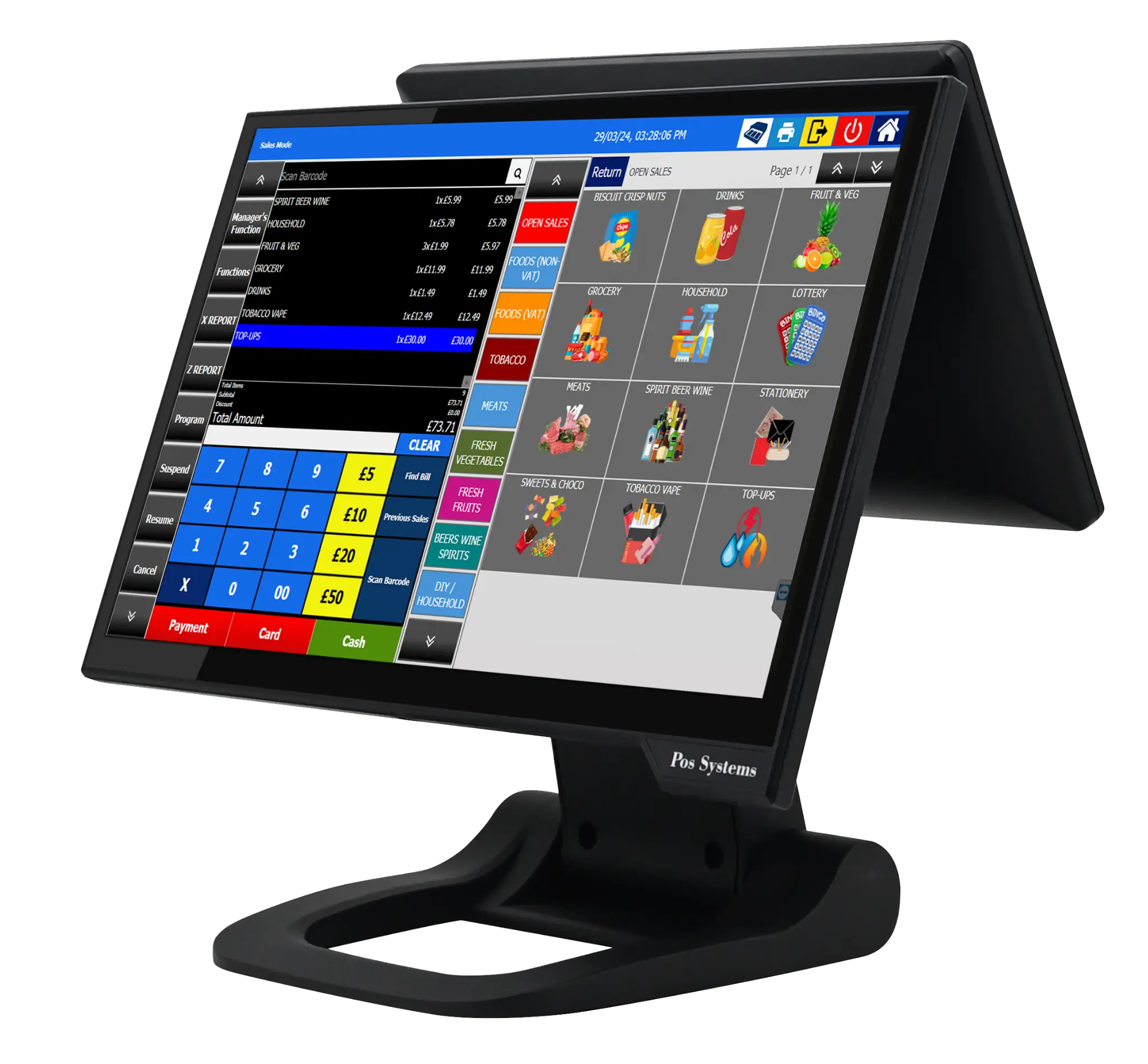 Complete Retail EPOS System Software UK